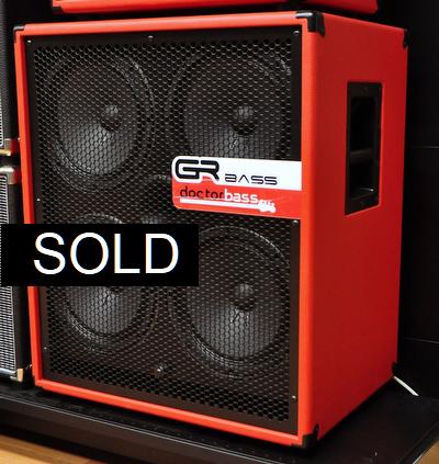 GR BASS 410-4 Custom Red Doctorbass